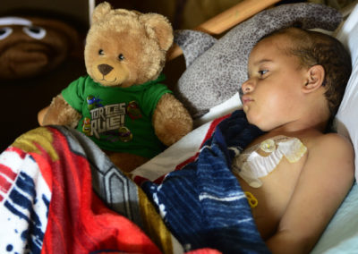 Tae rests at a hospice center in Sandusky after spending 16 months in treatments, doctor visits, clinical trials and chemotherapy sessions at different children’s hospitals in Cleveland, Philadelphia and Cincinnati. He had been treated for glioblastoma, an aggressive brain cancer with a low survival rate, generally considered incurable.