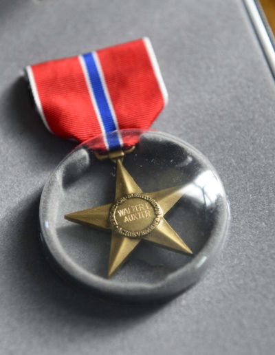 Walter Auxter was awarded The Bronze Star Medal for his service in a combat zone.